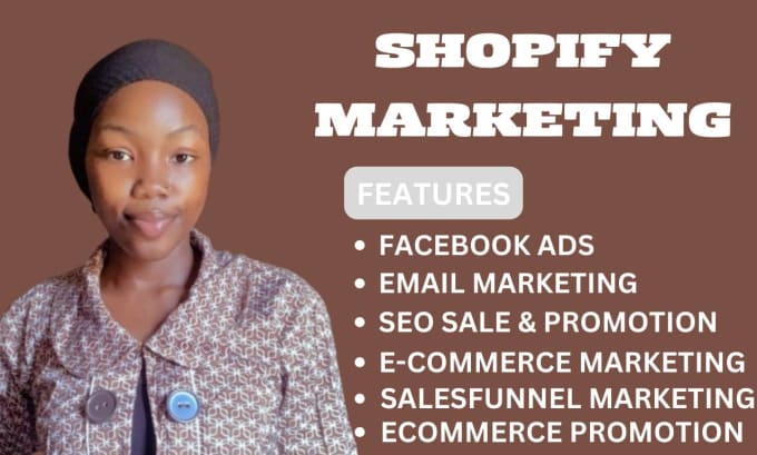 Gig Preview - Do shopify marketing sales funnel, ecommerce dropshipping manager to boost brand