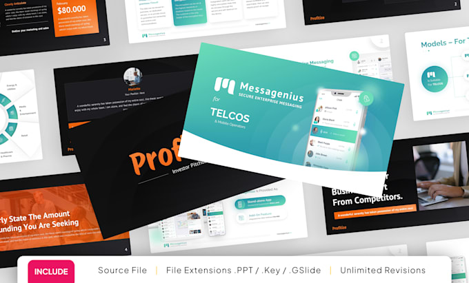 Gig Preview - Create modern and professional powerpoint design