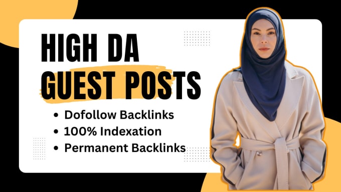 Gig Preview - Publish high da guest post for powerful backlinks