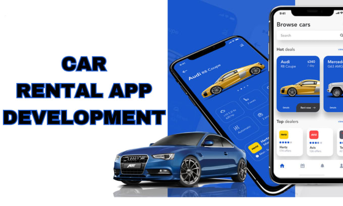 Gig Preview - Develop and design car rental app,boat rental and fleet management app like turo