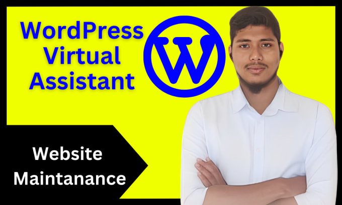 Gig Preview - Be your wordpress virtual assistant and maintain your website, fix and consult