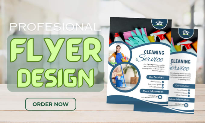 Gig Preview - Design flyer for your business within 8 hours