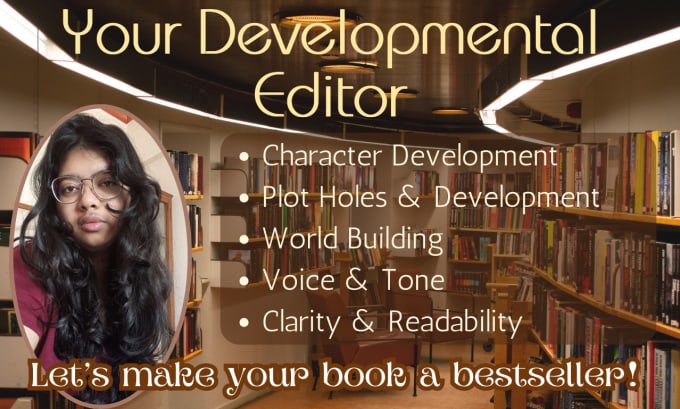 Gig Preview - Be your developmental editor