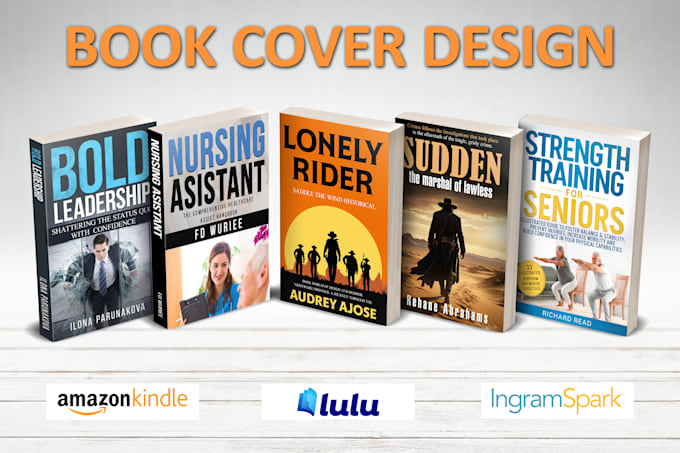 Gig Preview - Design book cover design, book cover design, book cover design