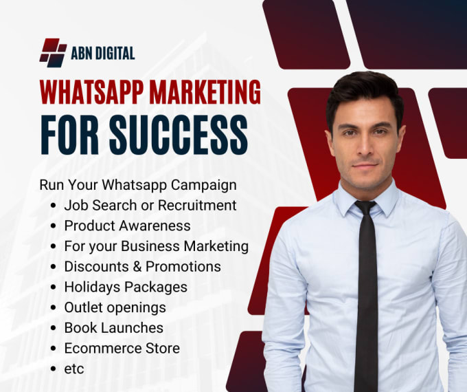 Gig Preview - Do whatsapp marketing for your business