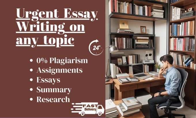 Gig Preview - Do urgent essay writing