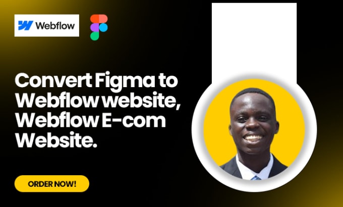 Gig Preview - Convert figma to webflow website webflow ecommerce website webflow cms expert