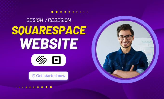 Gig Preview - Build squarespace website design squarespace website redesign, square website