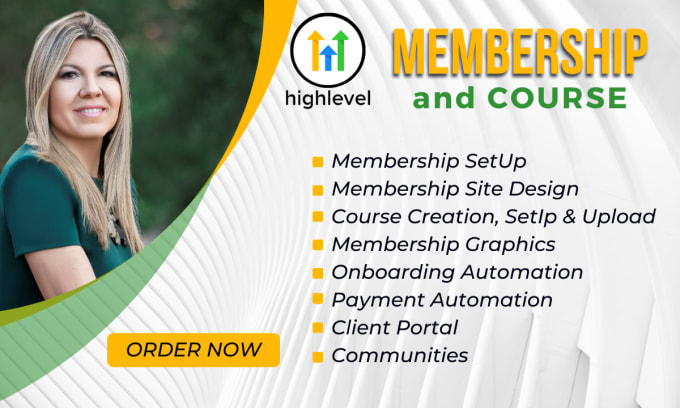 Bestseller - create elearning, membership, or online course website with ghl