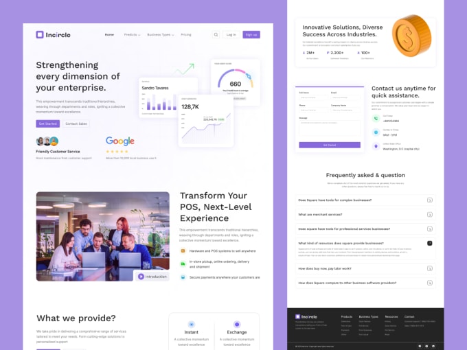 Gig Preview - Build professional landing page for your business