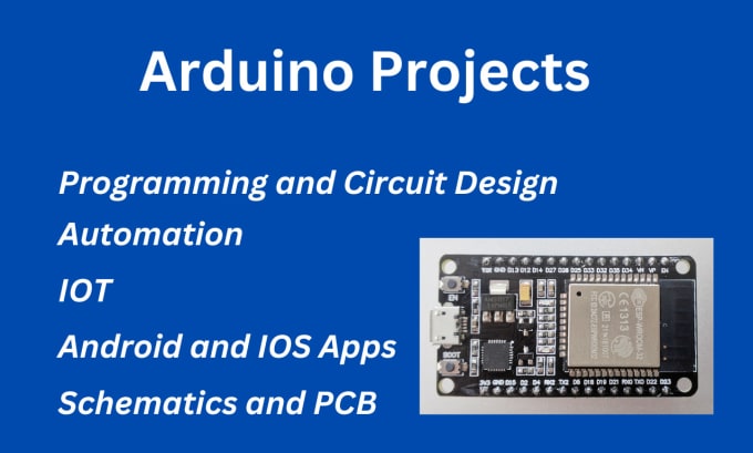 Gig Preview - Do arduino, esp32, esp8266, firmware programming