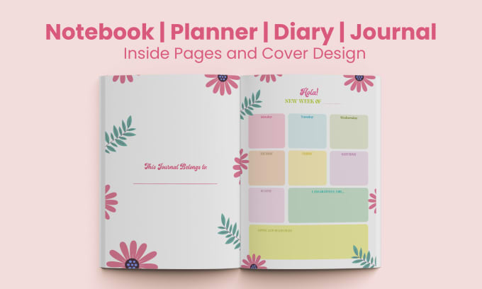 Gig Preview - Design amazon journal covers and interior pages