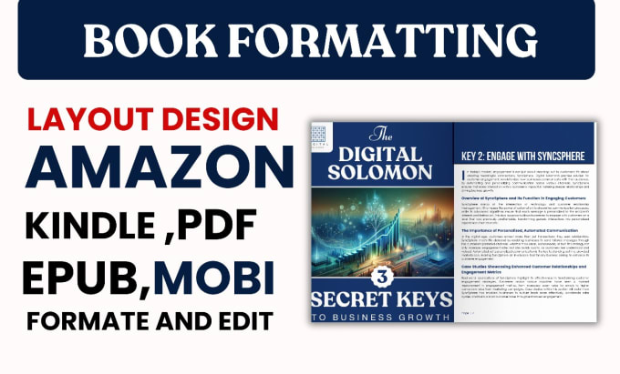 Bestseller - do book formatting, ebook paperback formatting  amazon kindle