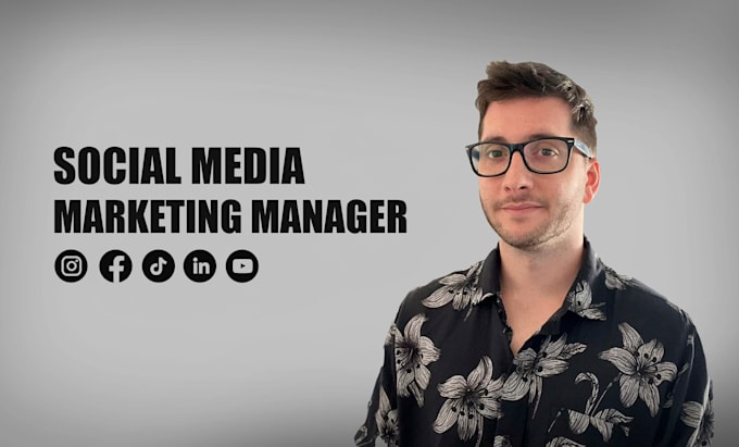 Gig Preview - Be your social media manager and content marketing designer