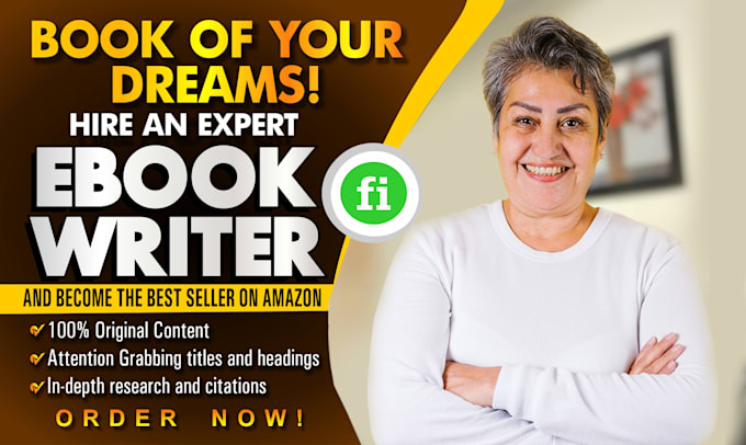 Gig Preview - Be your nonfiction ebook writer, ghostwriter or book writer