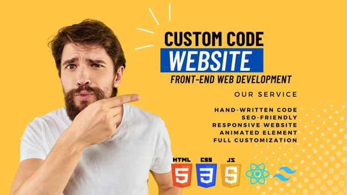 Bestseller - code custom react, nextjs, and javascript for responsive website