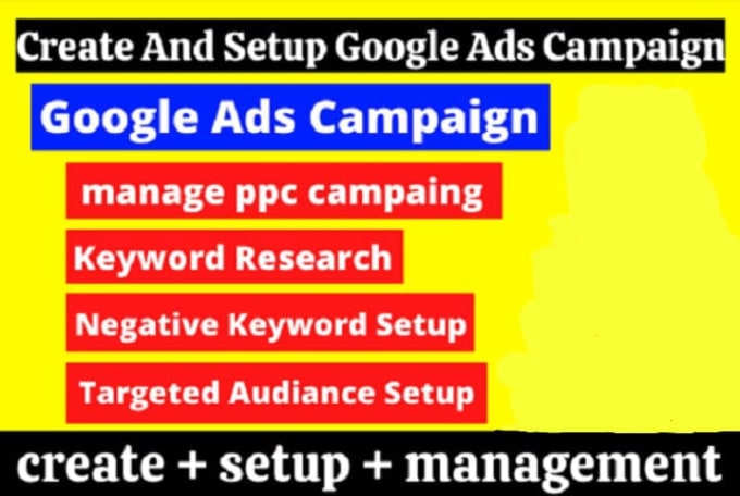 Bestseller - setup and manage google ads adwords ppc campaigns