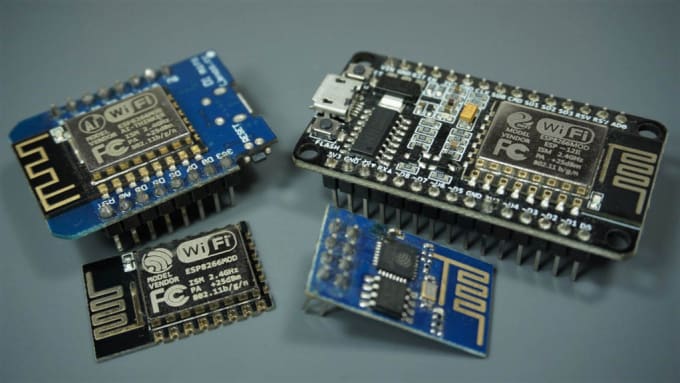 Gig Preview - Do iot based projects circuit diagram and coding for esp8266  esp32