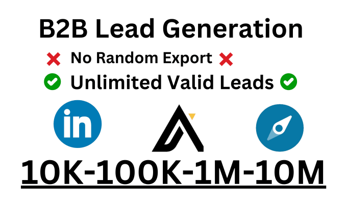 Bestseller - do b2b lead generation with your targeted criteria for your business