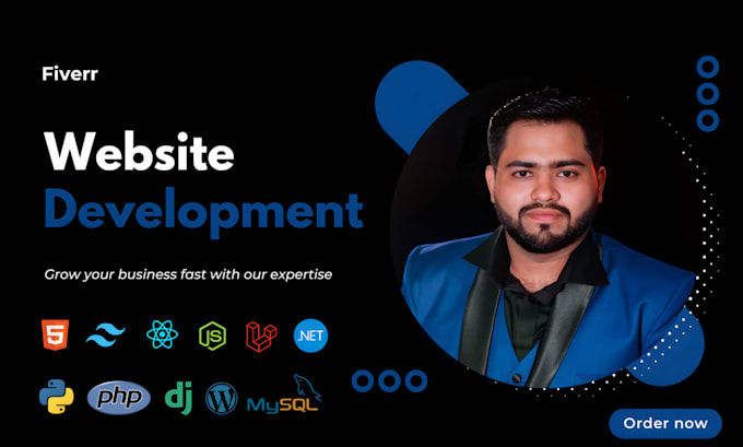 Gig Preview - Build or rebuild website development full stack developer create custom website