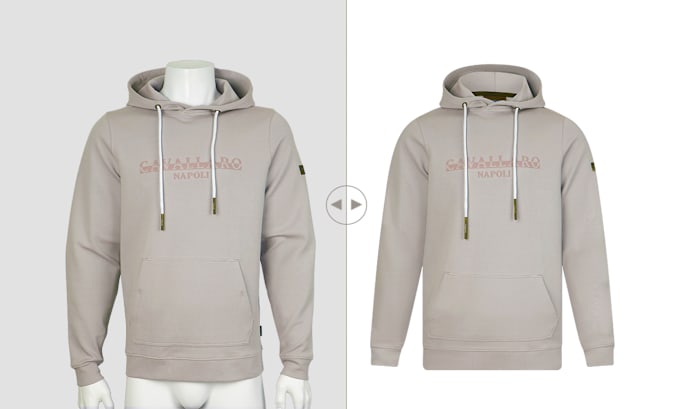 Gig Preview - Do neck joint or ghost mannequin apparel photo retouching in photoshop