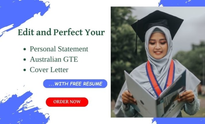 Bestseller - professionally rewrite your personal statement, australian gte and cover letter