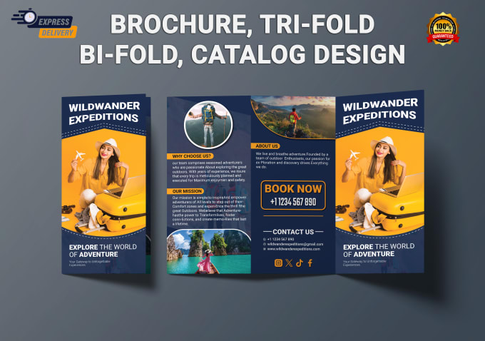 Gig Preview - Design flyer and trifold or bifold brochure