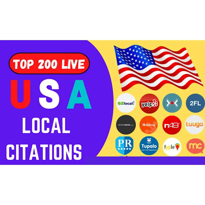 Gig Preview - Do 350 USA local citations and business listing for USA business