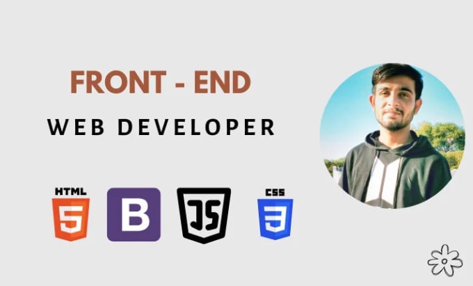 Gig Preview - Be your frontend web developer using HTML CSS and javascript