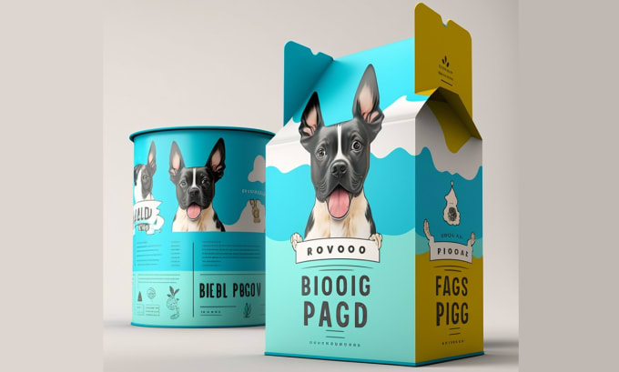 Gig Preview - Design food packaging food label pouch design food box design