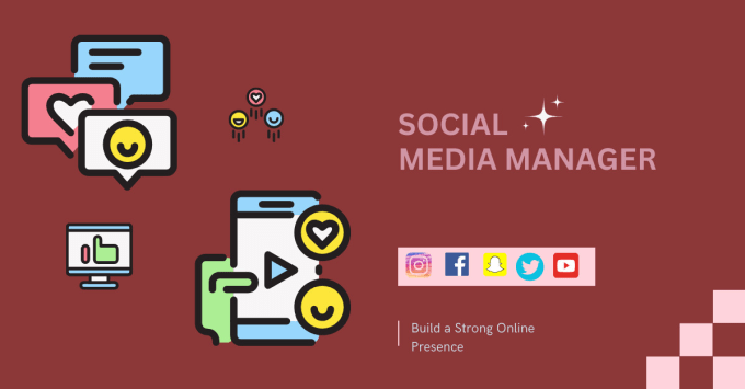 Gig Preview - Be your social media manager and content creator