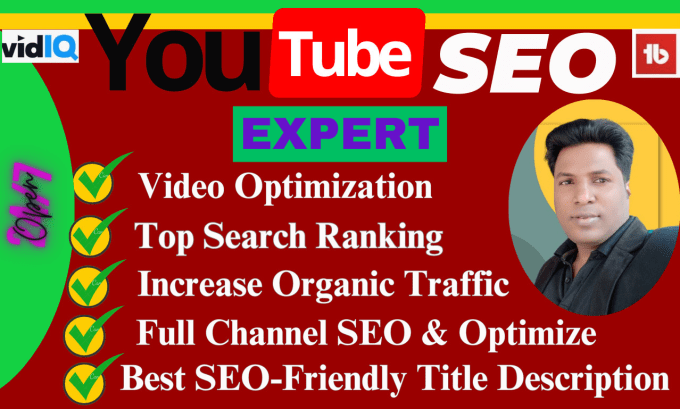 Gig Preview - Be a youtube video SEO optimize  promotion specialist