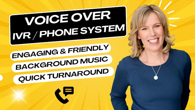 Gig Preview - Record your voice mail greeting, phone message or IVR