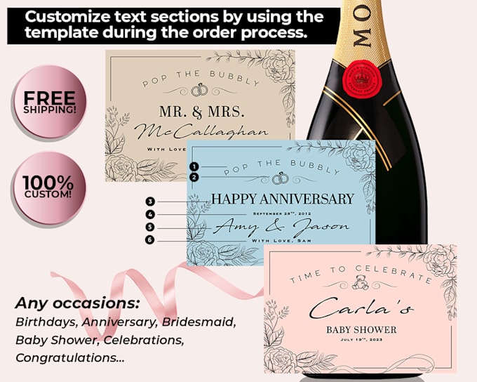 Gig Preview - Design your champagne label