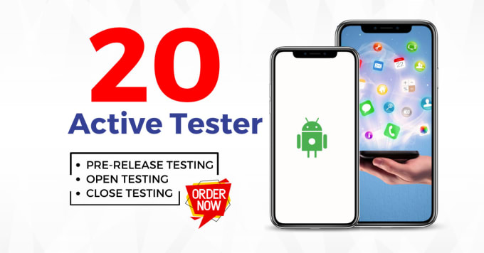 Gig Preview - Provide 20 active testers for google play closed test for 14 days