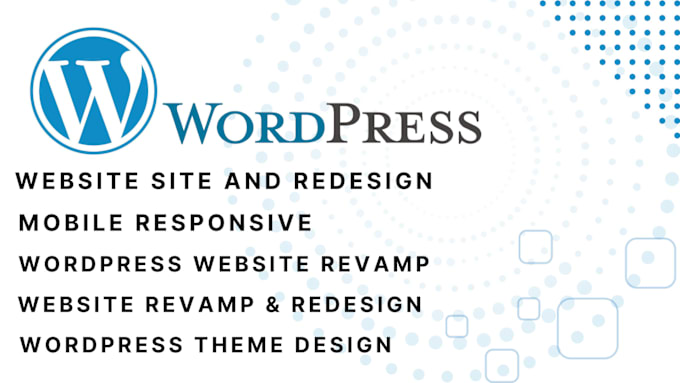 Gig Preview - Build revamp create wordpress website redesign wordpress website