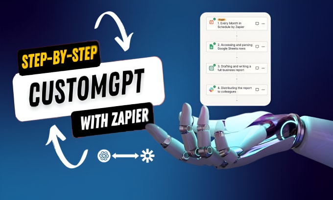 Gig Preview - Automate your business using chatgpt ai, zapier and make