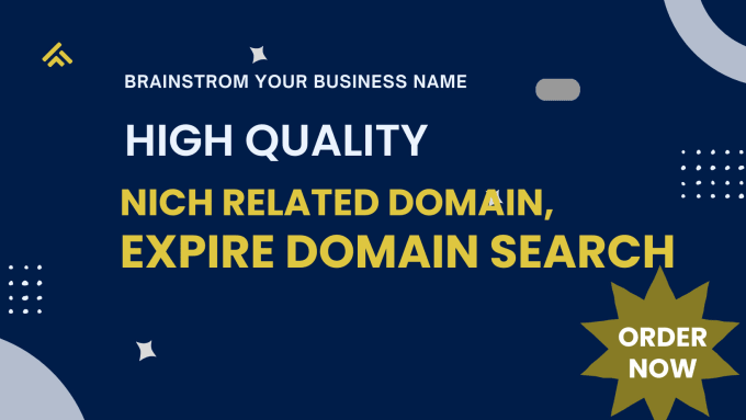 Gig Preview - Search high quality niche relevant expired domain