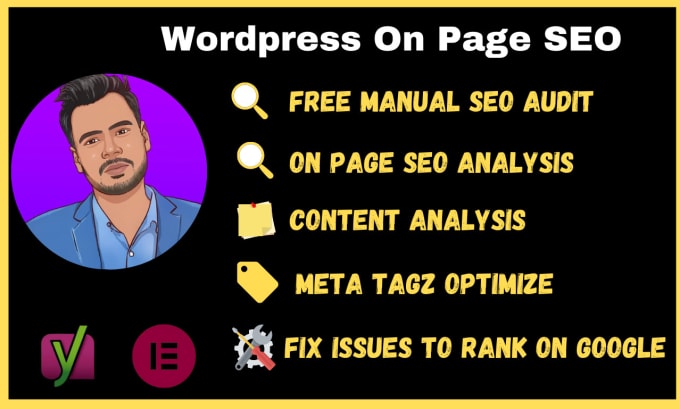 Gig Preview - Do wordpress onpage seo with rankmath and yoast