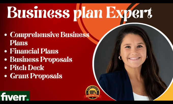 Gig Preview - Create a winning business plan and business proposal