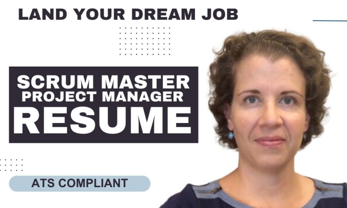 Gig Preview - Craft your standout scrum master resume or project manager resume