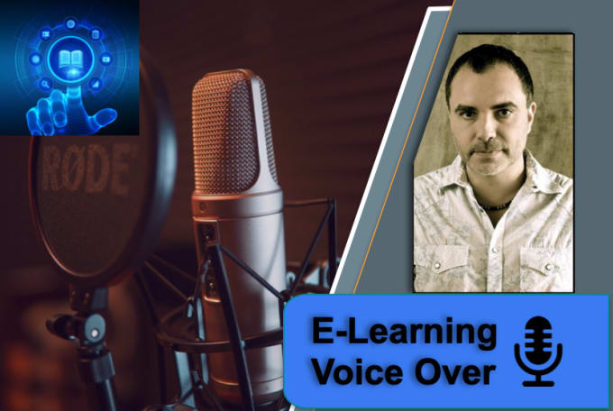 Gig Preview - Voice your e learning project