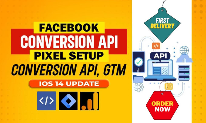 Gig Preview - Setup or fix facebook conversion tracking and shopify conversion tracking by GTM