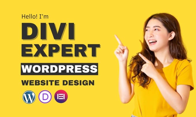 Bestseller - design divi wordpress website by divi theme builder, divi website, divi expert