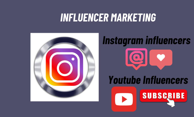 Gig Preview - Find the best instagram and youtube influencers for influencer marketing