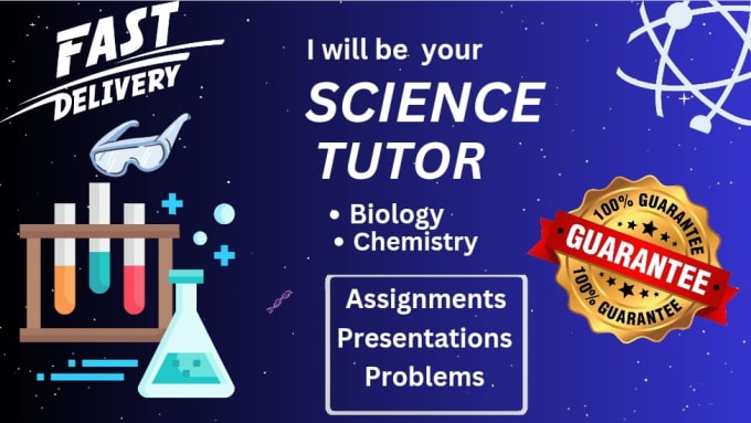 Gig Preview - Be your online tutor of general science,biology or chemistry