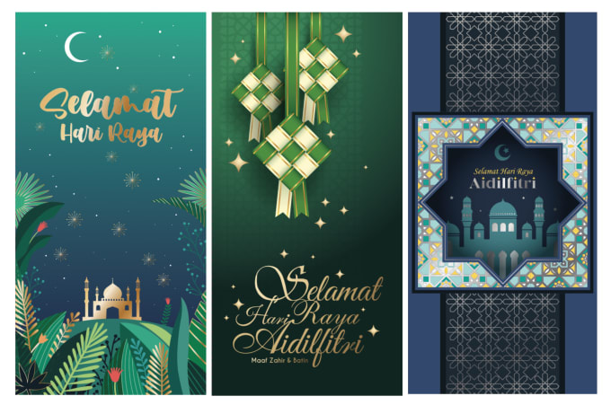 Gig Preview - Create hari raya green packets