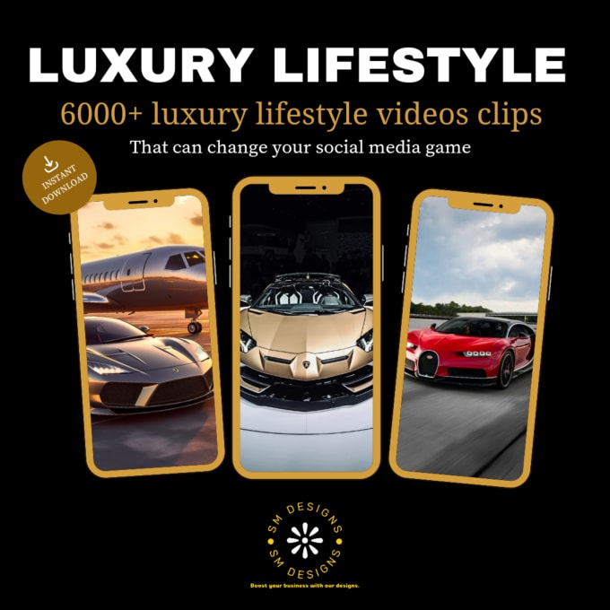 Gig Preview - Provide luxury lifestyle videos for youtube shorts, instagram and tiktok