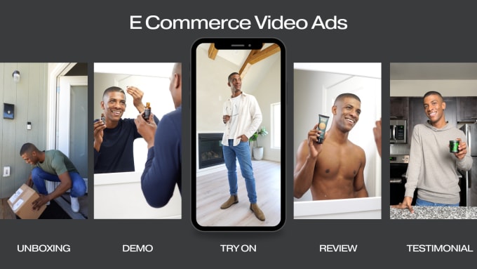 Gig Preview - Create HQ ugc video ads for your brand fast