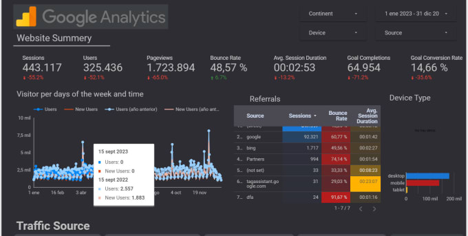 Gig Preview - Create google data studio, looker studio dashboard reports